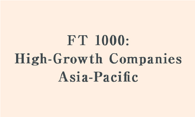 FT1000 High-Growth Companies Asia-Pacific